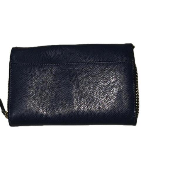 Vera Bradley Womens Wallet Blue with Design Inside Pre-Owned - Picture 2 of 4